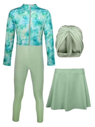 Activ Womens ACTIV F.COVER L.S BURKINI*3 Swimsuit Separates