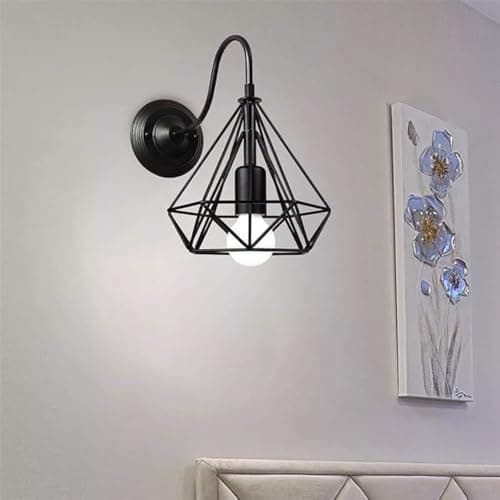 Generic Abalek 1 Bulb Without Bulbs 35x15x35cm Black EGL$P155
