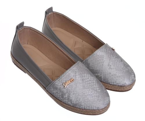 B&W womens B&W-W094-Grey Sneaker