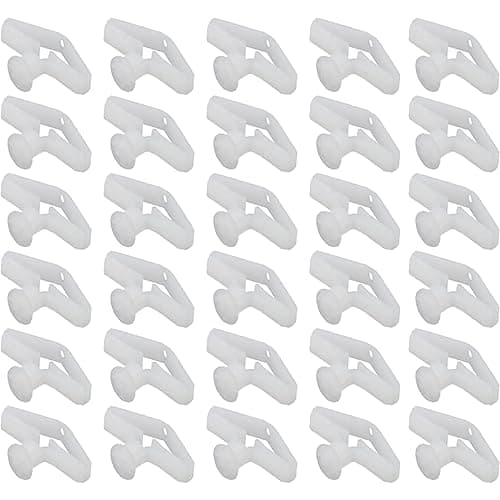Drywall Anchor - 30 Pcs -Plastic Fisher Wall Anchor Hooks and Hollow-Door Gypsonboard Storage hook