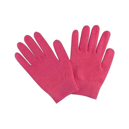 1 Pair Moisturizing Gloves Finger Moisture Gloves Soft Moisturizing Gloves for Dry Rough and Cracked Hands Silicone gloves Reusable SPA Gel Gloves Moisturizing Whitening (Blue) Moisturizing sock glove