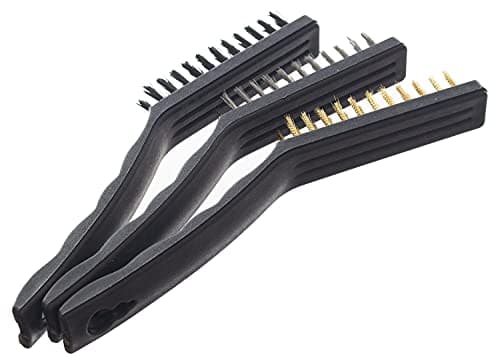 Plastic Cleaning Brush Set of 3 - Multi Color