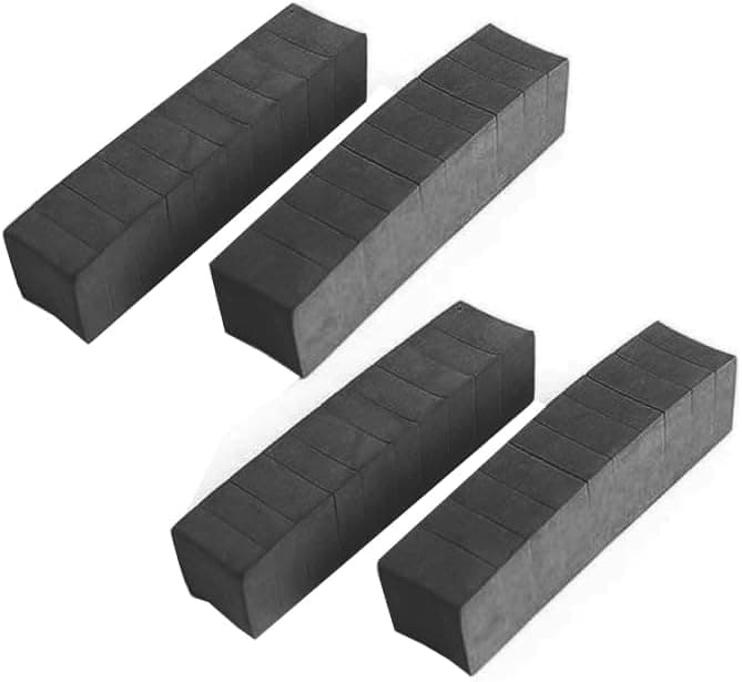 SACAR Car Door Protector Foam Bumper Anti-Collision Scratch Resistant Self Adhesive (Size:13cm, 4 Pieces) Black Auto part