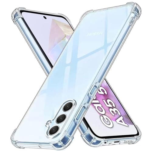 Totill Compatible For Samsung Galaxy A35 Case, 5G Crystal Clear Galaxy A35 Mobile Phone Cover, Soft TPU Protective funda, Ultra [thin Slim Fit], Smartphone Coque For Galaxy A35 Phone Hülle-Transparent Cellular phone case