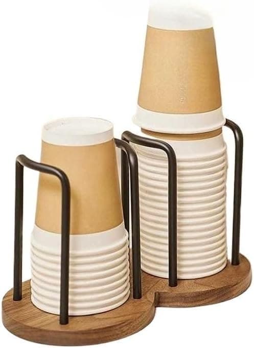 Water Dispenser Cup Holder and Coffee Corner Organizer Space Saving Rack Storage rack