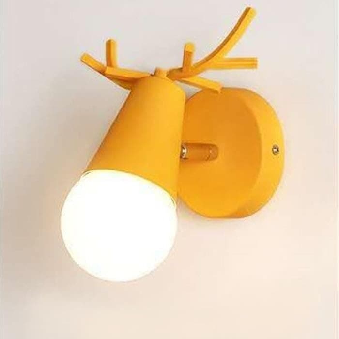 Generic Abalek 1 Bulb Without Bulbs 10x6x10cm Yellow Light fixture