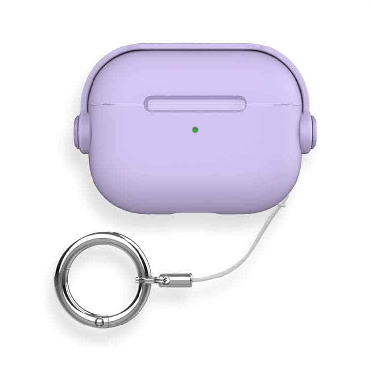 Compatible with (Apple AirPods Pro 3) Case with Wireless Bluetooth Earphones Shockproof Airpod Cases Accessories Smooth Soft Protective Skin (Baby Blue) Portable electronic device cover
