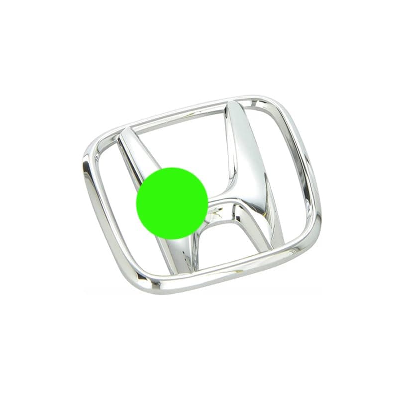 KaberTrade 3D Car Logo Sticker Sign Sticker (Tag Compatible with HON?DA FRONT, Size 6.5 * 5.5cm, Code :6894) - KaberTrade