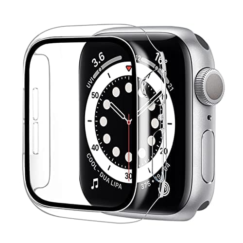 BELIYO Hard Case for Apple Watch Series 10 42mm,iWatch Screen Protector PC Ultra-Thin Overall Protective Cover(42mm,Clear)