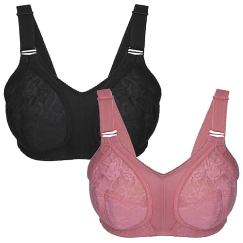 Lasso Womens Set Of 2 Pieces Super Support Bra Cup C Bra (pack of 1)