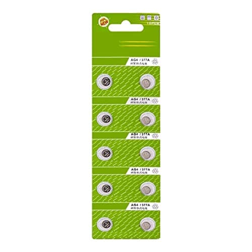 LR626 Replacement SR626SW, 377 or AG4 1.5v Battery for Watches - Pack of 10 Batteries