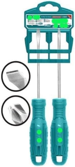 KaberTrade KaberTrade Complete Hand Screwdriver Set for Maintenance Disassembly and Installation with Storage Holder (2 Pieces - THTDC250201 Code:7467)