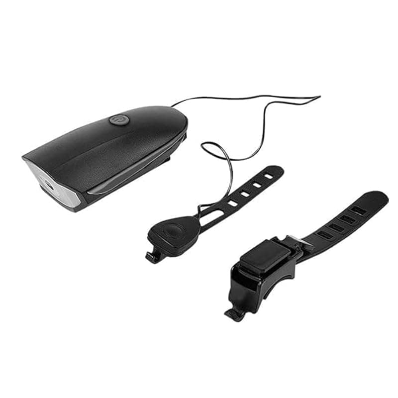 KaberTrade KaberTrade USB Rechargeable Bicycle Headlight with Multiple Sounds (USB Charging, Code:10067)