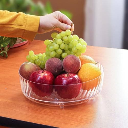 Generic Rotating Organiser Tray, 360 Degree Spin, Multi-Purpose for Kitchen, Bathroom, Spice Rack, 27 cm, .ex Storage rack