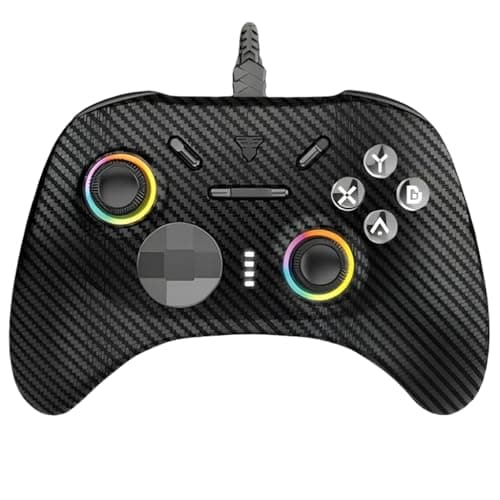 FANTECH GP15 EOS VEGA Controller - INTERCHANGEABLE Sticks and D-Pad - Built in Audio Port - 3 Level Vibration - ANTI DRIFT HALL EFFECT ANALOG - Motion Sensor Video game controller