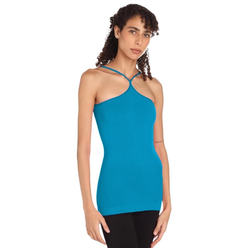 Silvy Womens Donna Solid Tank Top Base Layer Top (pack of 1) Shirt