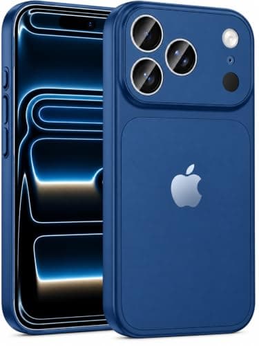 Converter Case(Compatible with iphone 16 Pro Max | Premium Mag-Safe) Protective Cover Sleek Design (Compatible with iPhone 17 Pro / 17 Pro Max Series) Built-in Camera Protection (Blue) Cellular phone case