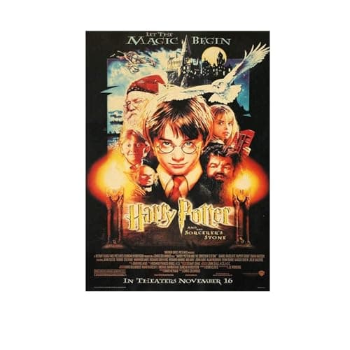 Movie Harry Potter Vintage Kraft Poster Bar Cafe Home Decor