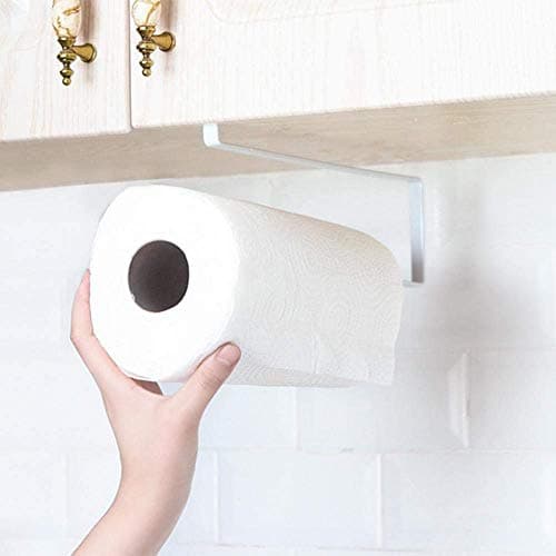 Generic Under Cabinet Paper Towel Holder, Iron, Clear, Mounting Type: Under Cabinet Mount