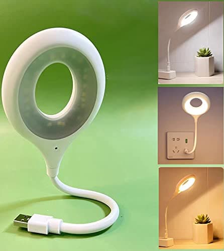 ZAMPAM USB Voice Control Night Light, Smart LED Reading Lamp with Flexible Goose Neck for Bedroom, Bathroom, Hallway, Nursery, Kitchen, Car,Camping Tent (No APP Needed) Plug and use.