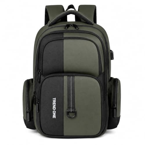 Laptop Backpack, Multifunctional College Business Travel Backpack with USB Port