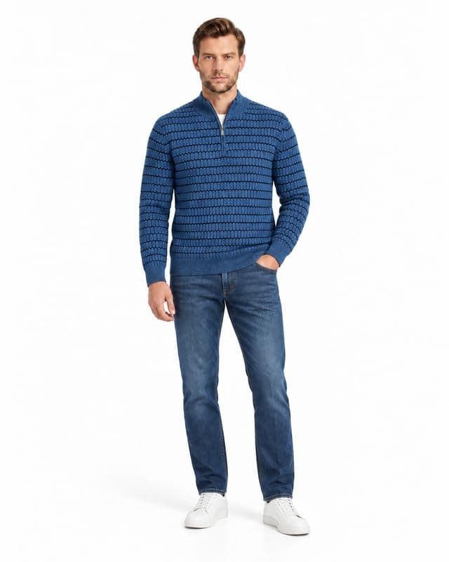 wahdan Men's Sweater 21080712 wahdan Men's Sweater