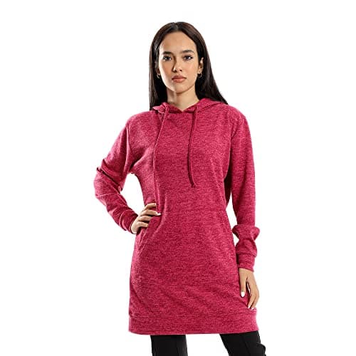 JAMILA Women Slip On Long Hoodie SWEATSHIRT (pack of 1)