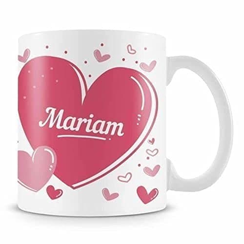 Valentine Mariam Design Mug Drinking cup
