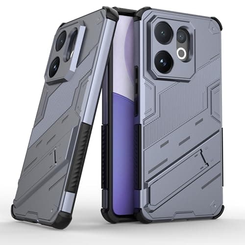 GOLDEN MASK Compatible With Vivo V60 Punk Case Anti Protection (Gray) Cellular phone case