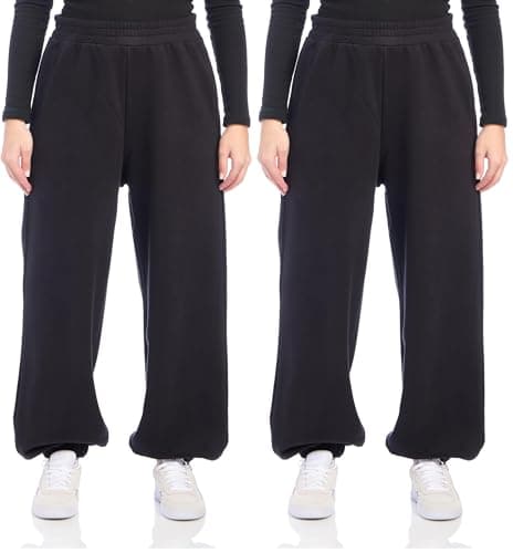 ASTK Womens Basic Relaxed Sweatpants