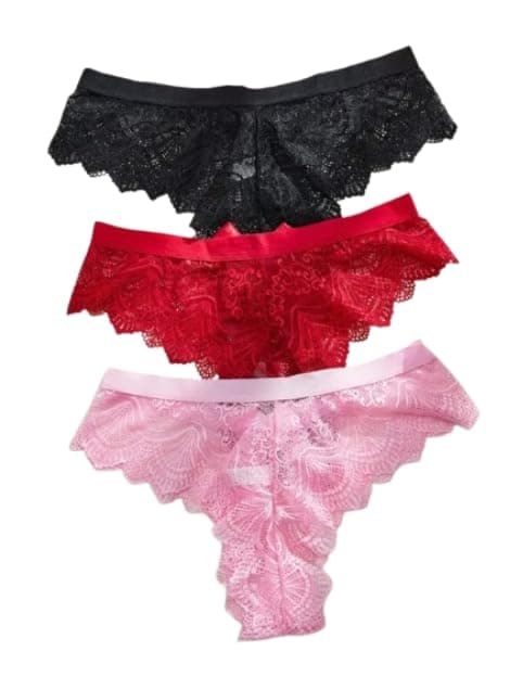 Women's Lace Panties Comfortable Different Colors for Daily and Home Use - Code 7725 Underpants