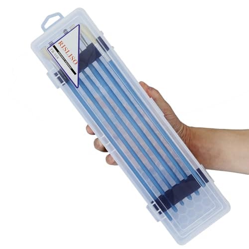 Paint Brush Holder for Long Paintbrushes, Paint Brushes Storage Box Watercolor Pen Container Drawing Tools 1Pcs Caddy