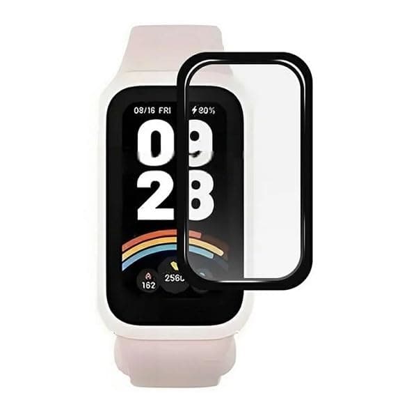 Screen Protector (Compatible with Xiaomi Band 9 Active)3D Curved Soft Edge Protective Film Anti Scratch Bubble Free Ultra Shatterproof High Sensitive Not Glass