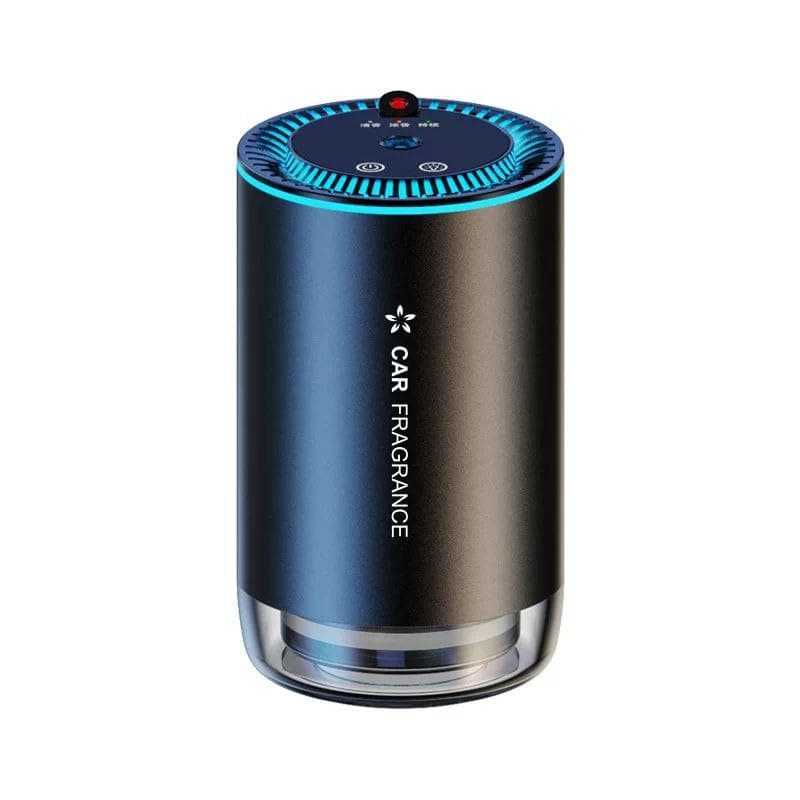 Car Air Freshener with LED Lights, 3-Level Adjustable Fragrance, Car Diffuser Humidifier Aromatherapy Essential Oil Diffuser - USB Cool Mist Mini Portable for Car, Home, Office, Bedroom Aroma diffuser
