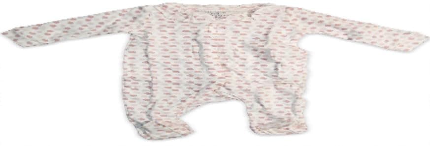 lovely land Baby Girls Girls' Overalls with Rose Drawings Shapewear Bodysuit (pack of 1)