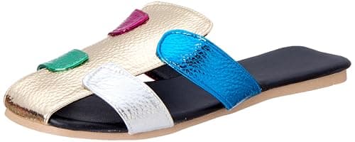 OX womens OX-W-Silver/Silver Slipper