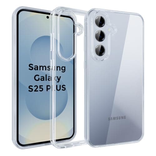 For Samsung Galaxy S25 Plus Case Clear Gel Slim Transparent TPU Shockproof | Anti-Scratch, Protective Phone Cover, 6.7 inch Cellular phone case