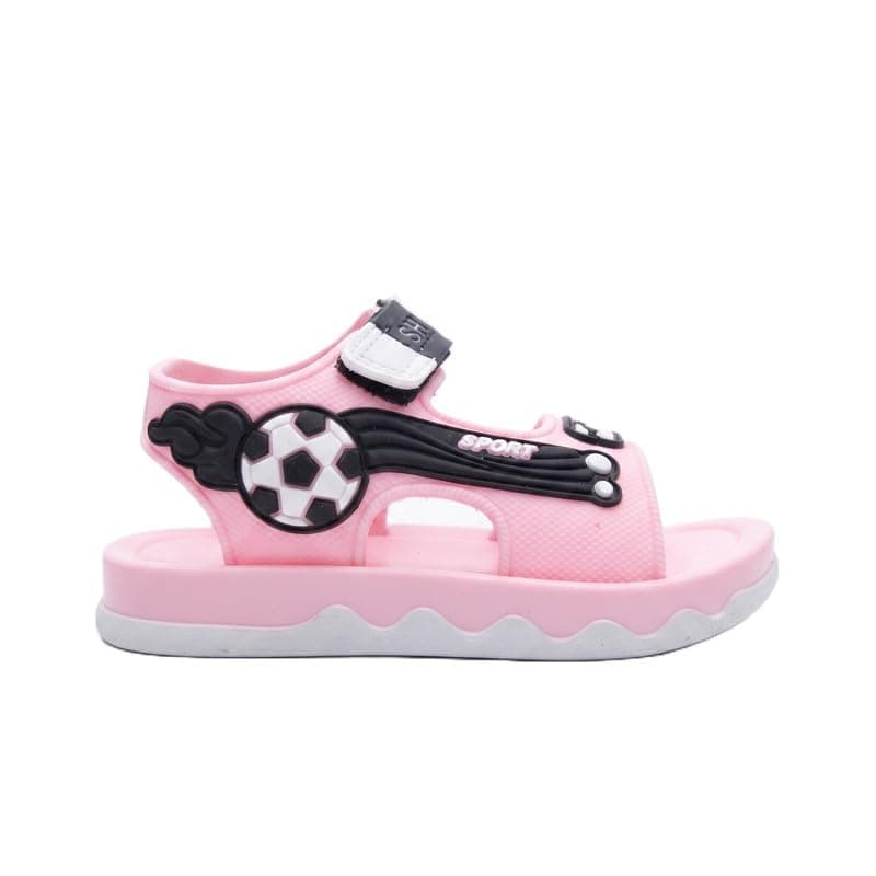 Project Z Unisex Kids Sports Football Sandals, Silicone Material with EVA Sole, Comfortable for Daily Use, Multi Color, Sizes 21 to 26