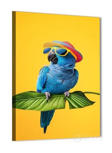 Skills C0073 Canvas Prints - Street Art - Graffiti - Wall Art - Wall Hanging for Home Wall Decor, Living Room, Office Decorations & More - Size (30cm x 40cm)