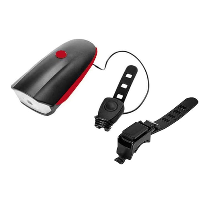 KaberTrade KaberTrade USB Rechargeable Bicycle Headlight with Multiple Sounds (USB Charging, Code:10071)