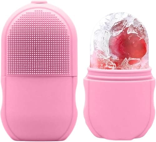 Circle M Silicone Ice Face Roller Cube: For Eyes Neck Massage Dark Circle Removal – Pink Home