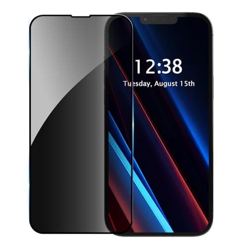 GANGANPRO 1 Pack Privacy Screen Protector Compatible with Samsung Galaxy A52 4G/5G/A52S,HD Black 9H Hardness,Coverage Anti Spy Private Tempered Glass,Not Support Fingerprint Unlocking