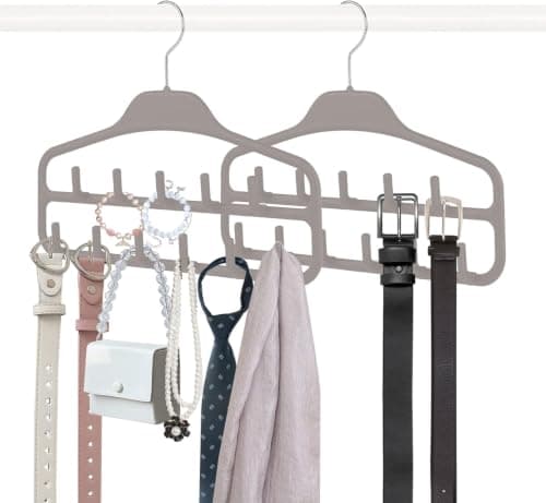 11 Hook Multi-Purpose Hanger for Belts Ties Scarves Hijab Organization Clothes hanger