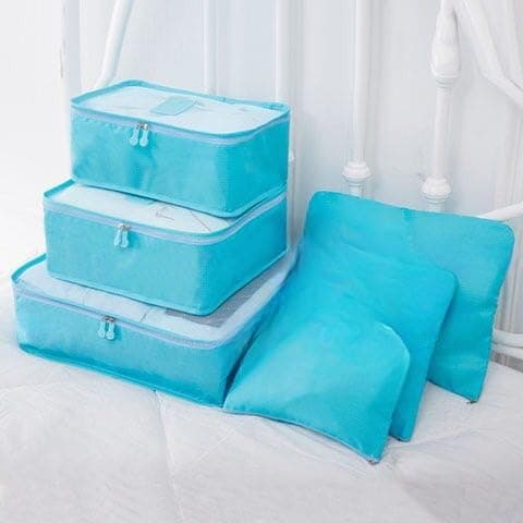 6 Pcs Travel Bag Organizer - Clothes & Items Organizer Bags for Travel Bag and Trip (Hm) Storage bag
