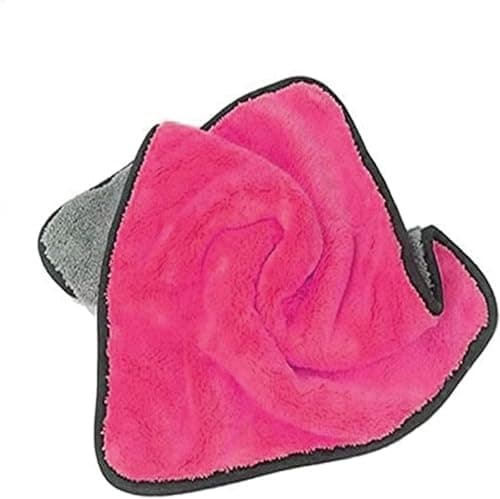 KaberTrade Super Soft Quick Dry Microfiber Car Cleaning Towel for Car Cleaning and Polishing (34x56cm - Multicolor - 1 Piece) - KaberTrade