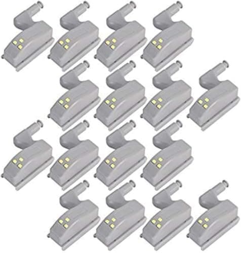 LED Cabinet Drawer Light Set Battery Internal Lighting Open Sensor 2 Pack Light fixture