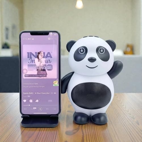 Wireless Portable Bluetooth Speaker Mobile Accessories SUP Panda, 5W, USB/TF Card Support, Type-C Charging, Supwoofer Havy Bass & Pure Sound, Model T305