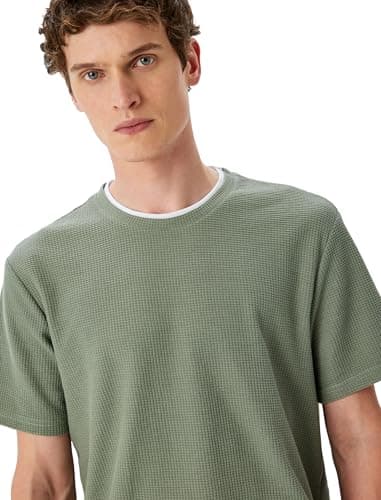 KOTON Mens Slim Fit T-Shirt Modern (pack of 1)