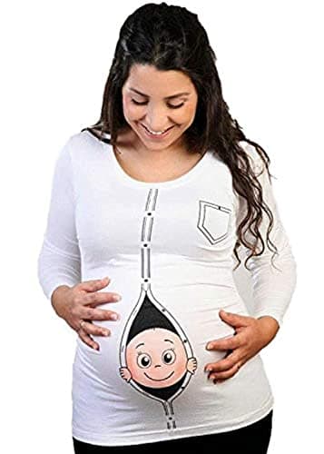 Print Online Maternity Top For Women - 2725514851594 Shirt