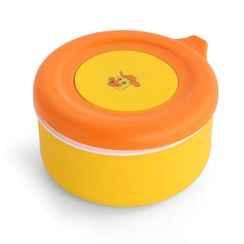 Divided Spice Box Organizer with 4 Compartments Spoons and Secure Lid